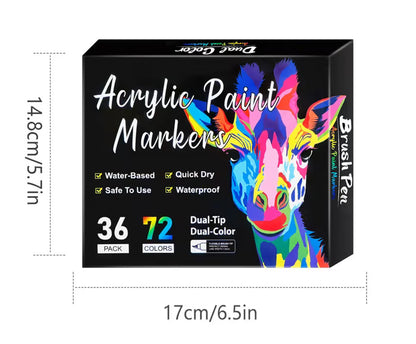 🎨Last Day Promotion 49% OFF🔥Double-Ended Art Markers for Professionals & Beginners!