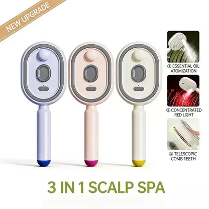 🔥LAST DAY 49% OFF-Electric Spray Air Cushion Massage Comb
