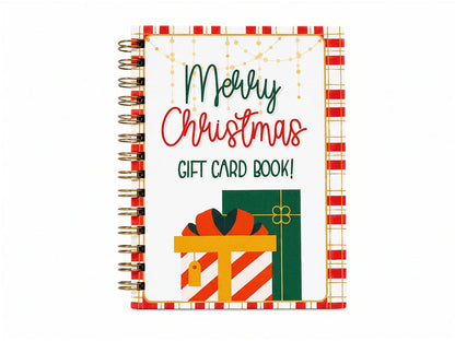 🔥🎁70% OFF!!!-Ready for Christmas!🎅Christmas Gift Card Album -👍DIY Spiral-Bound Christmas Gift Card Album with Surprise Pages