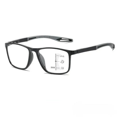🔥TopSpire™ Adaptive Multifocal Reading Glasses – See Near & Far Without Switching