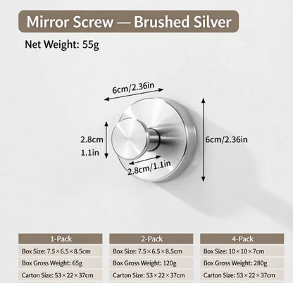 Bellevery™ No-Drill Hooks🔥Stainless steel suction cup hooks for bathrooms without drilling