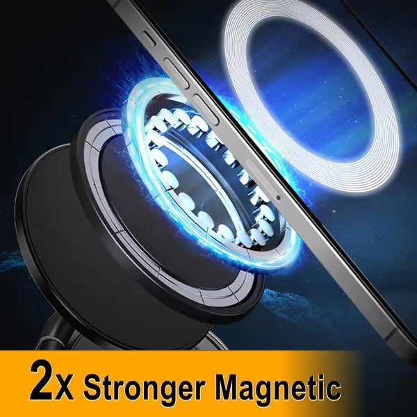 💥2026 Upgraded high-grade material🔥✨360° Adjustable Vacuum Folding Magnetic Phone Holder