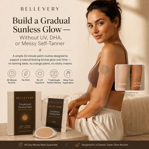 Build a Gradual Sunless Glow — Without UV, DHA, or Messy Self-Tanner