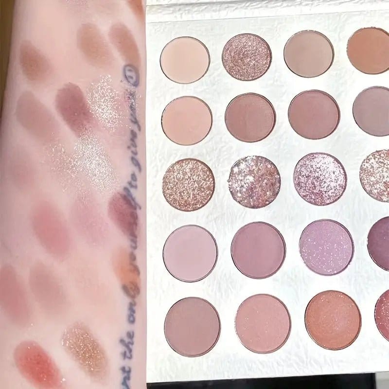25 Colors Creamy Eyeshadow Palette - Bellevery