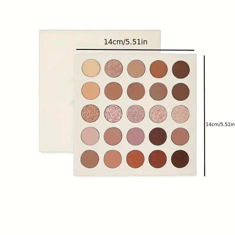 25 Colors Creamy Eyeshadow Palette - Bellevery