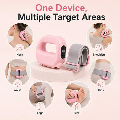 Bellevery Hands-Free Fascia Massager for Muscle Relaxation & Recovery