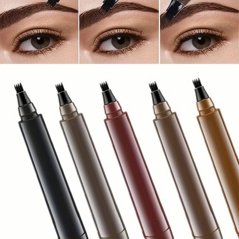 4 Split Tip Liquid Eyebrow Pen - Bellevery