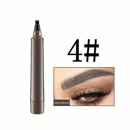 4 Split Tip Liquid Eyebrow Pen - Bellevery