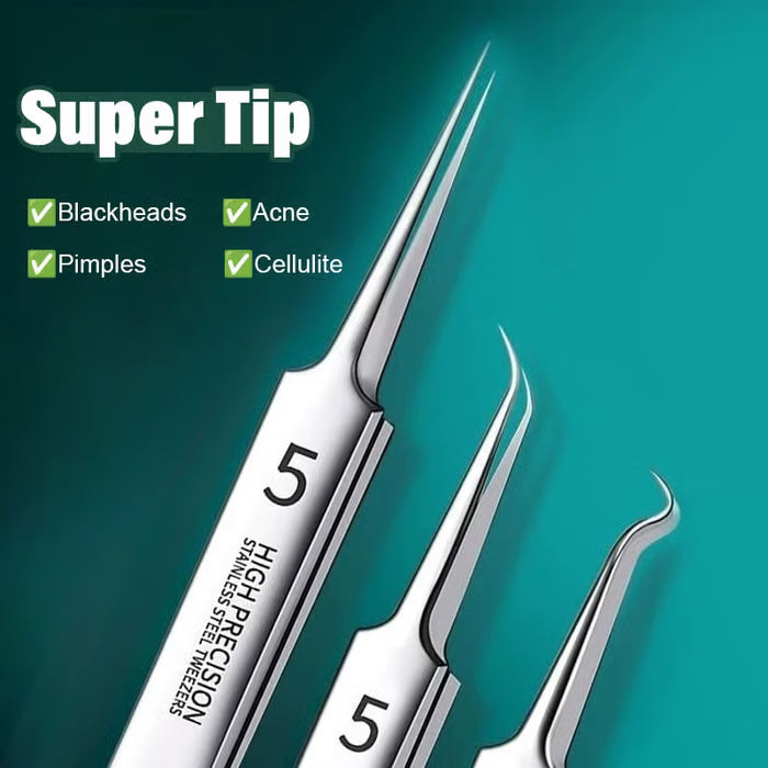 HOT SALE 49% OFF💥Professional Facial Blackhead Remover Tweezers