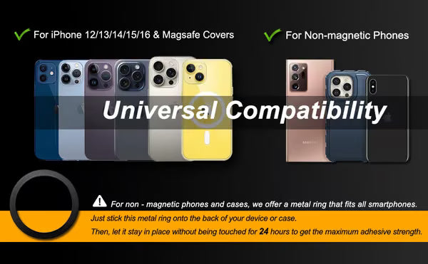 💥2026 Upgraded high-grade material🔥✨360° Adjustable Vacuum Folding Magnetic Phone Holder