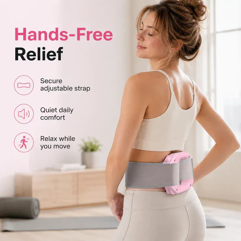Bellevery Hands-Free Fascia Massager for Muscle Relaxation & Recovery