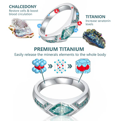 (Limited Time Discount🔥Last Day)Magnetology Moissanite Diamond Ring