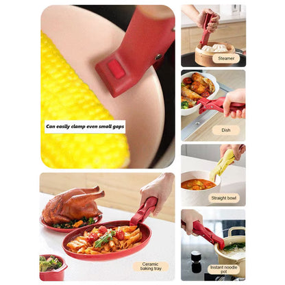 ⏰Final 6 Hours: Selling like hotcakes🔥 Multi-Purpose Anti-Scald Bowl Holder Clip for Kitchen