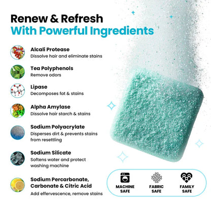 ULTRA🔥Washing Machine Cleaner 🔥Get Rid of Bacteria & Pet Odor from Your Washer