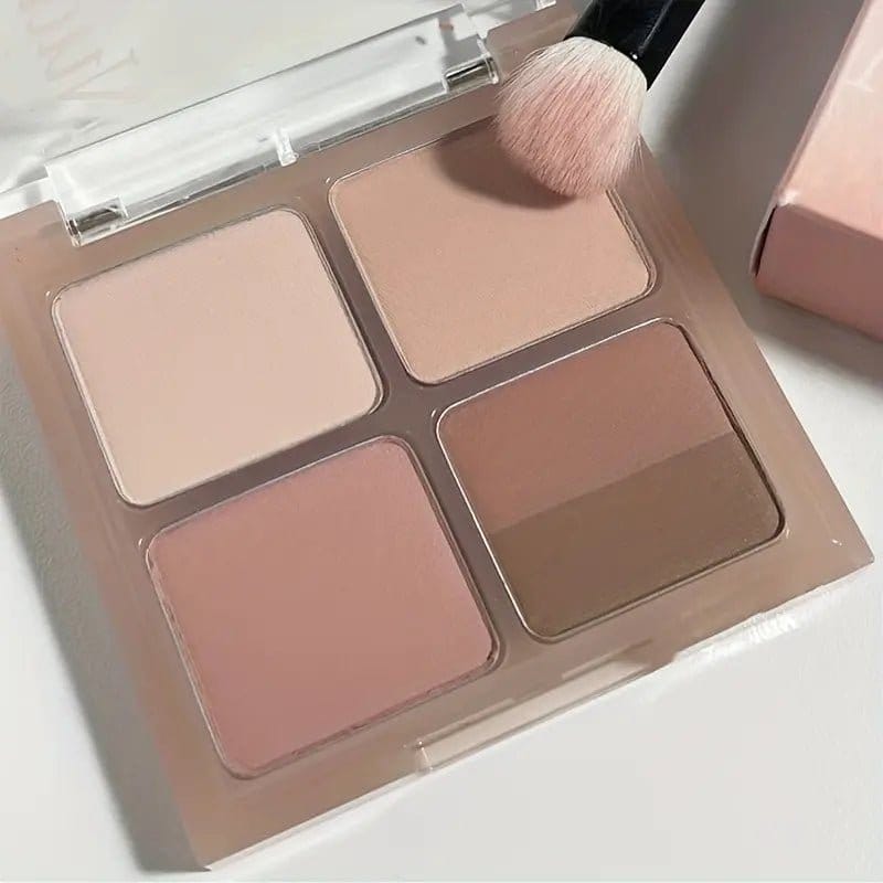 5 Colors Low Saturated Eyeshadow Palette - Bellevery