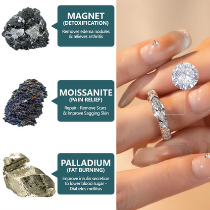 (Limited Time Discount🔥Last Day)Magnetology Moissanite Diamond Ring