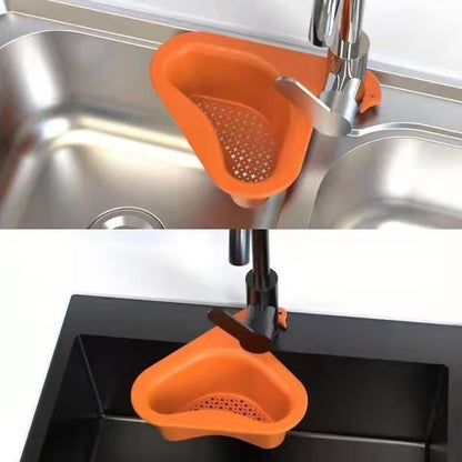 Hot selling🔥 Kitchen Sink Drain Basket Swan Drain Rack🔥easy to install