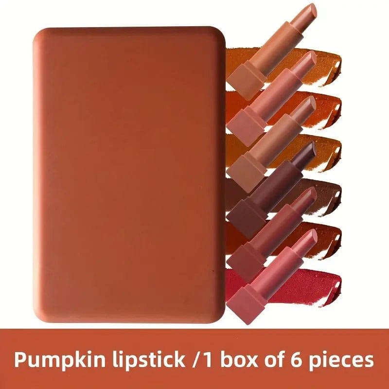 6 Pcs Matte Misty Lipstick Set - Bellevery