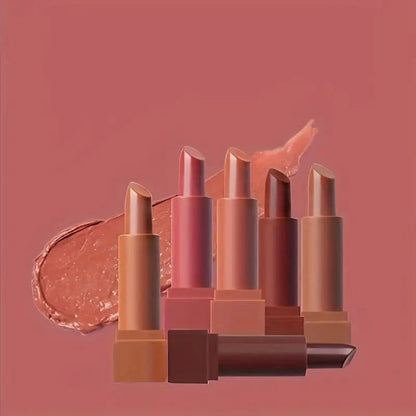 6 Pcs Matte Misty Lipstick Set - Bellevery