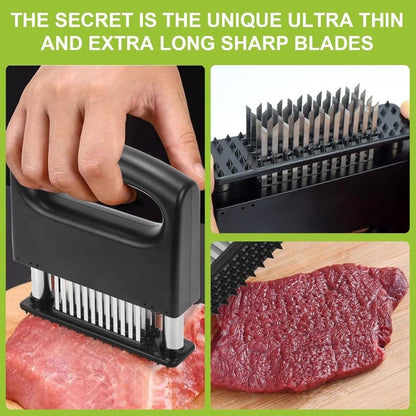 ✨48-Blade Stainless Meat Tenderizer,✨Tendon-breaking tool, ✨meat tenderizer kitchen tool
