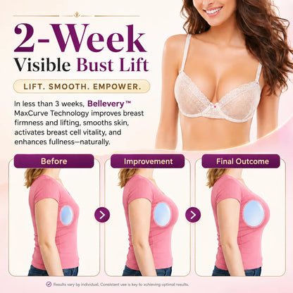 Bellevery™ Nano-Microneedle Bust Lift Patches ✨ — No Surgery Needed. For a firmer, fuller, more lifted-looking bust contour & renewed feminine confidence 💖