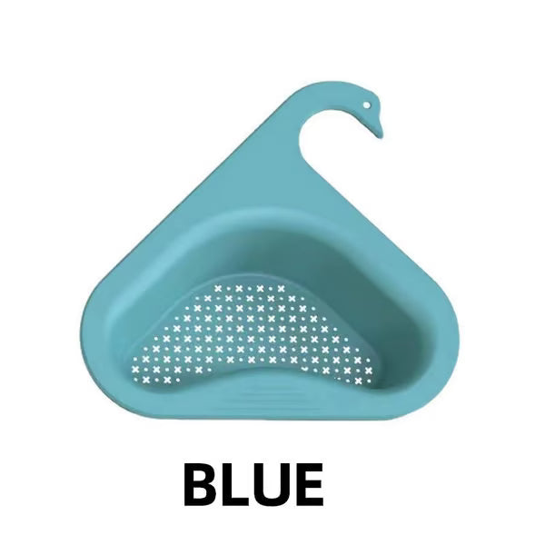 Hot selling🔥 Kitchen Sink Drain Basket Swan Drain Rack🔥easy to install