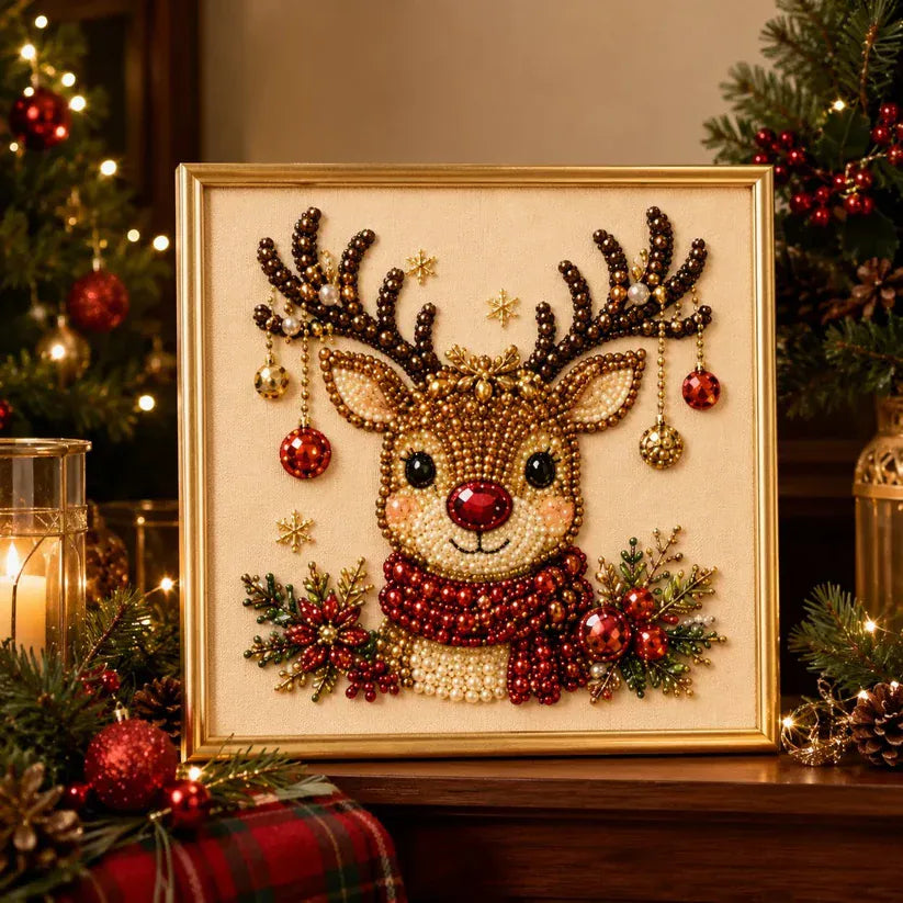 🧘 Relaxing & Beginner-Friendly - 🎨💎 DIY Christmas Diamond Painting Art Kit