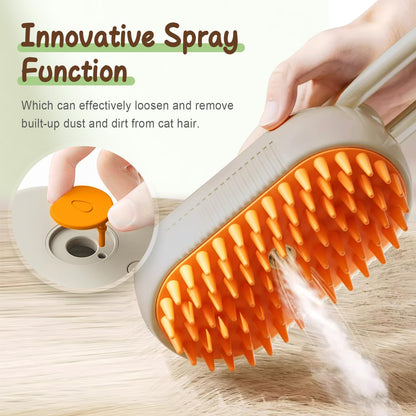 Pet Grooming Brush: Quick & Easy Pet Hair Remover Comb