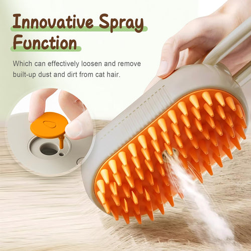 Pet Grooming Brush: Quick & Easy Pet Hair Remover Comb