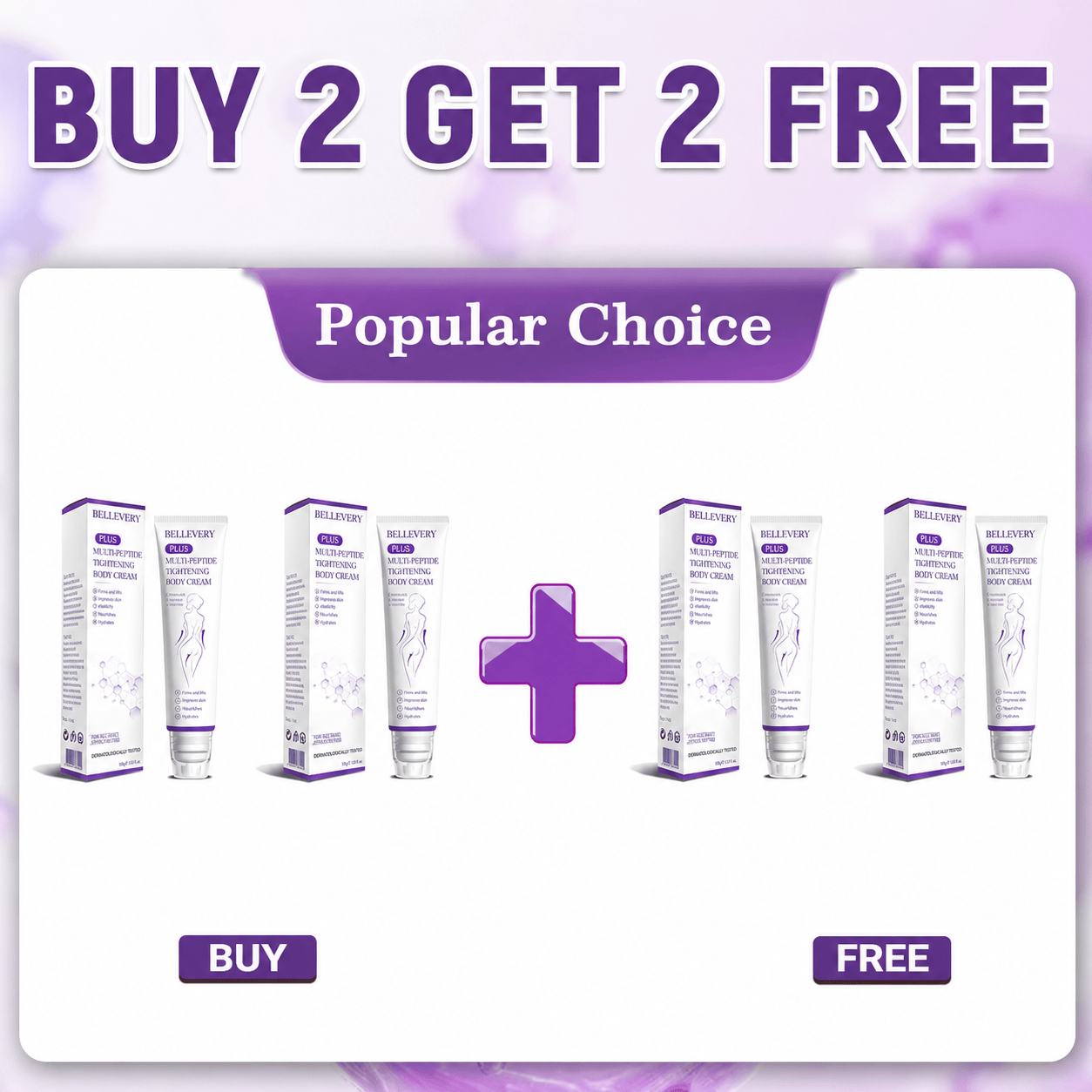 4 Tubes — Buy 2 Get 2 Free