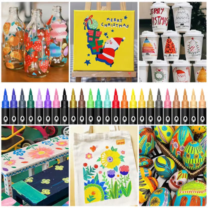 🎨Last Day Promotion 49% OFF🔥Double-Ended Art Markers for Professionals & Beginners!