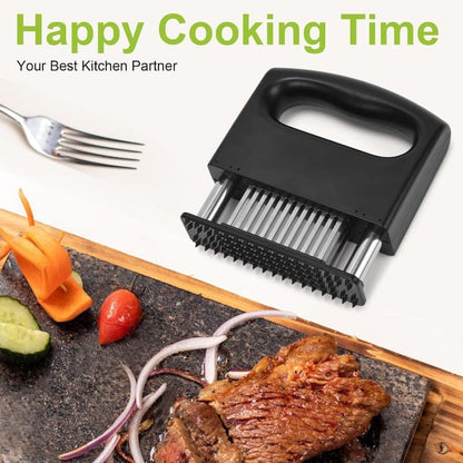 ✨48-Blade Stainless Meat Tenderizer,✨Tendon-breaking tool, ✨meat tenderizer kitchen tool