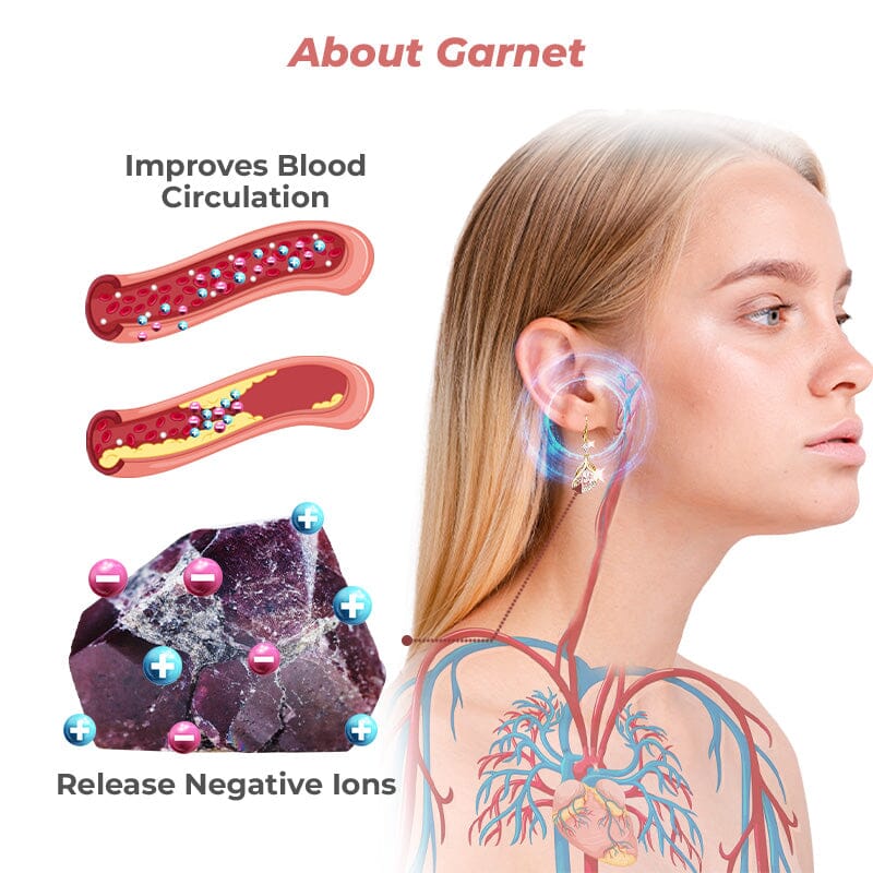 🔥LAST DAY SALE-80% OFF)Lymph Flow Magnetogen Earrings
