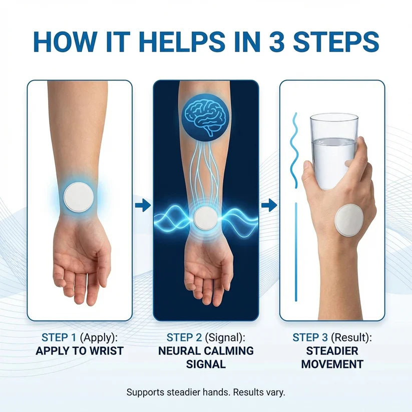 Bellevery™ Steady Hands Tremor Control Patch