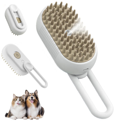 Pet Grooming Brush: Quick & Easy Pet Hair Remover Comb