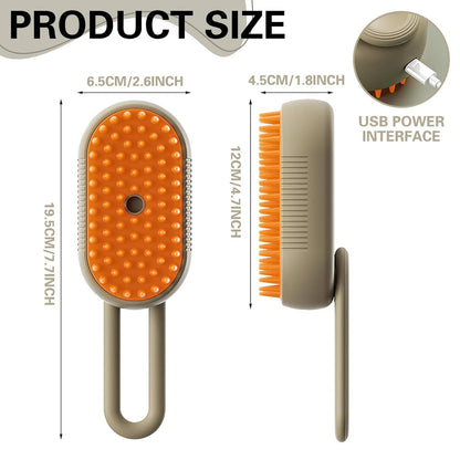 Pet Grooming Brush: Quick & Easy Pet Hair Remover Comb