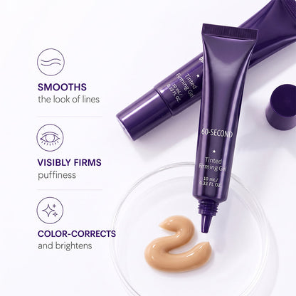 60 Second Effects Tinted Firming Gel✨ - Under Eye Cream For Puffiness And Bags Under Eyes