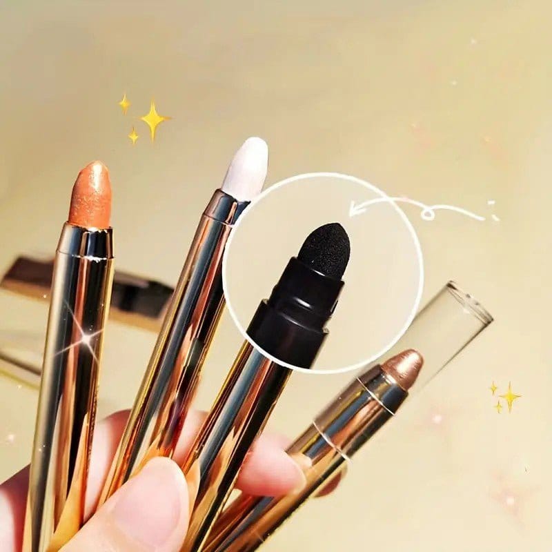 Brightening Eyelid Under Crease Double Ended Eyeshadow Pen - Bellevery