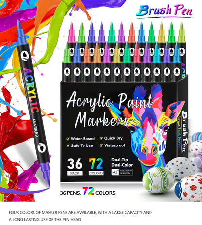 🎨Last Day Promotion 49% OFF🔥Double-Ended Art Markers for Professionals & Beginners!