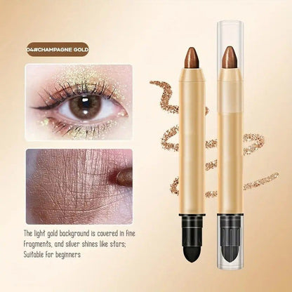 Double Ended Glitter Eyeshadow Stick Pencil - Bellevery