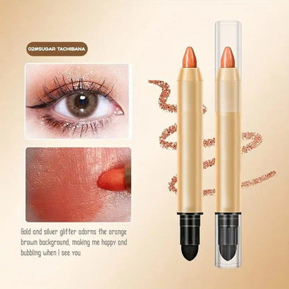 Double Ended Glitter Eyeshadow Stick Pencil - Bellevery