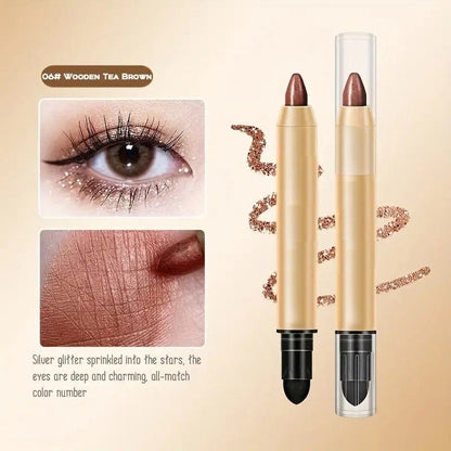 Double Ended Glitter Eyeshadow Stick Pencil - Bellevery