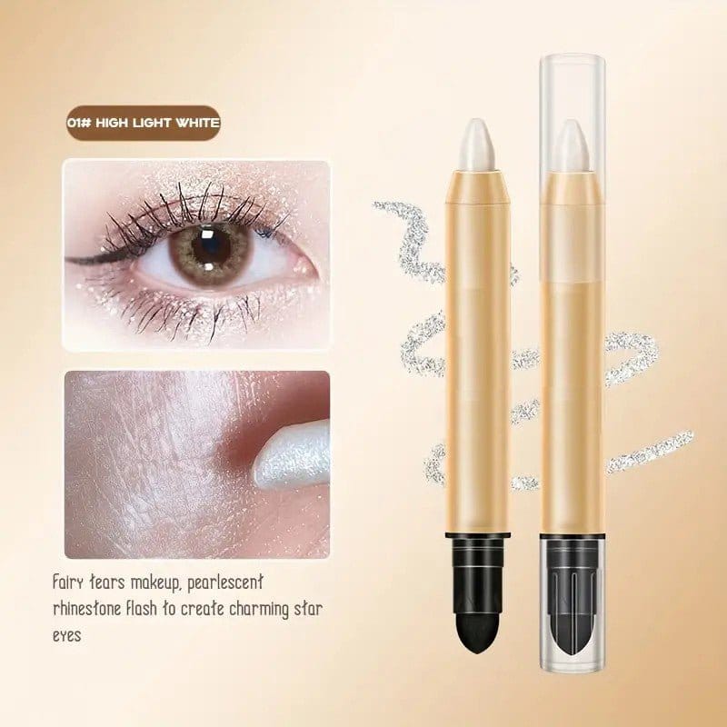 Double Ended Glitter Eyeshadow Stick Pencil - Bellevery