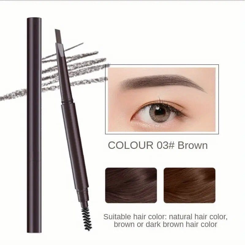Double Ended Triangular Head Eyebrow Pencil - Bellevery