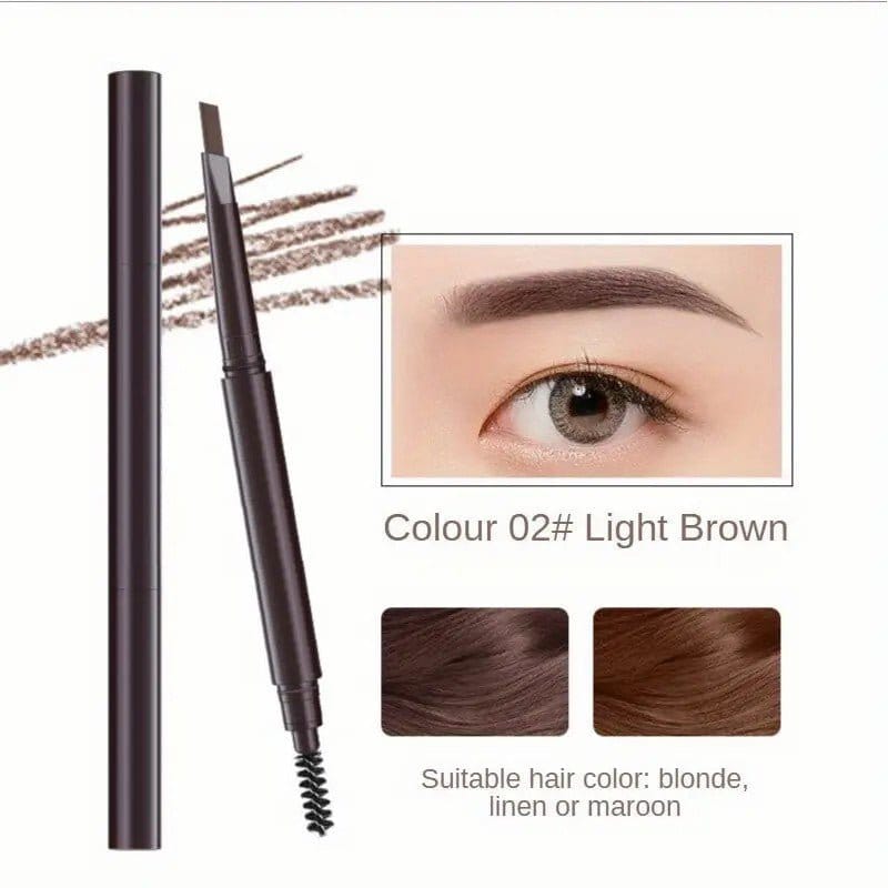 Double Ended Triangular Head Eyebrow Pencil - Bellevery