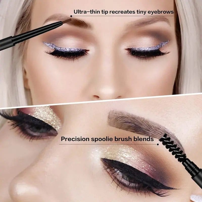 Dual-Sided Eyebrow Retractable Pencil - Bellevery