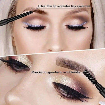 Dual-Sided Eyebrow Retractable Pencil - Bellevery