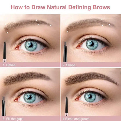 Dual-Sided Eyebrow Retractable Pencil - Bellevery