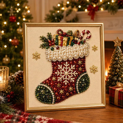 🧘 Relaxing & Beginner-Friendly - 🎨💎 DIY Christmas Diamond Painting Art Kit