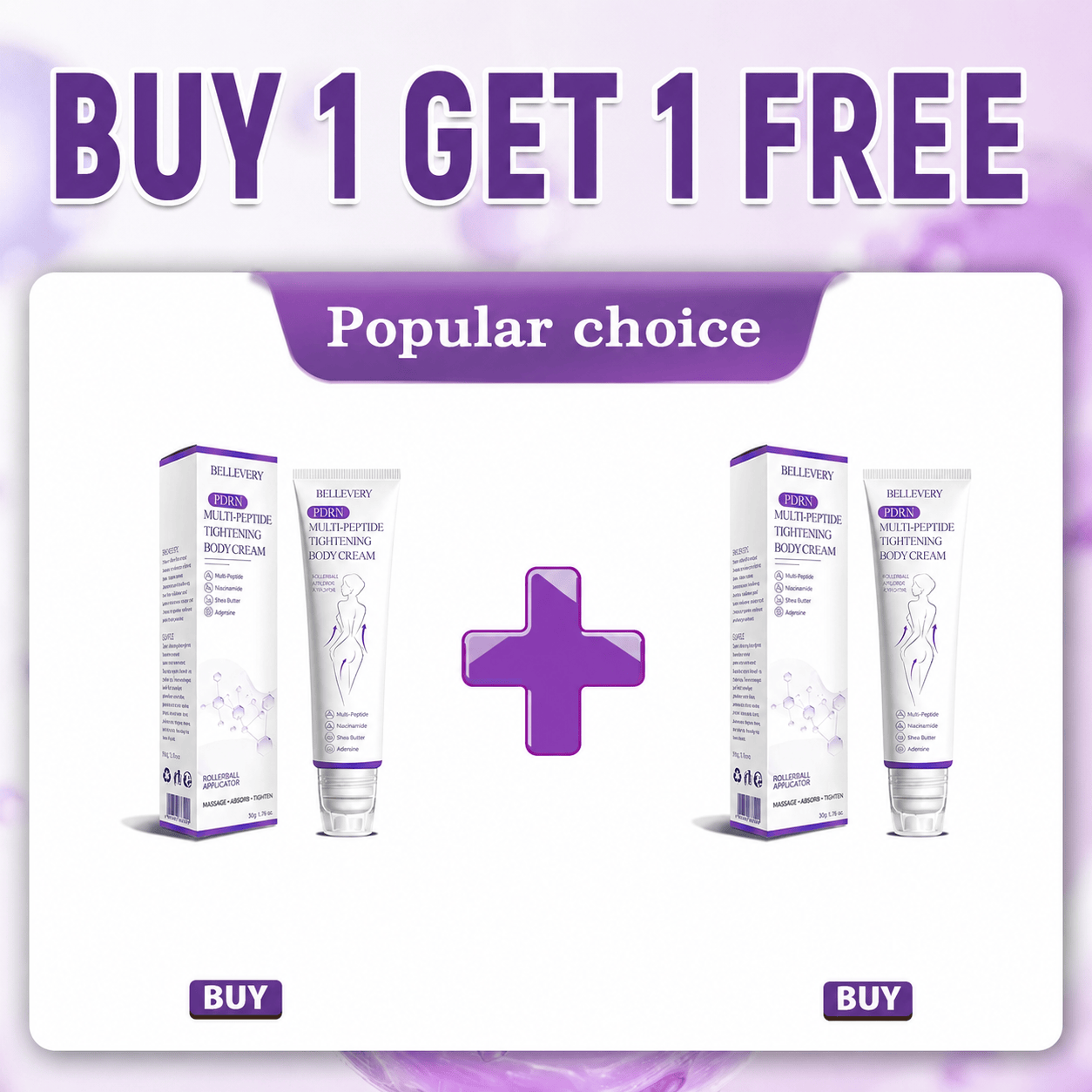 2 Tubes — Buy 1 Get 1 Free